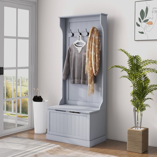 Hall tree with - with, coat